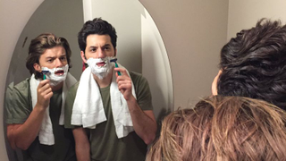 Steve from <i>Stranger Things</i> and <i>Parks & Rec</i>’s Jean-Ralphio met up for some father-son bonding time